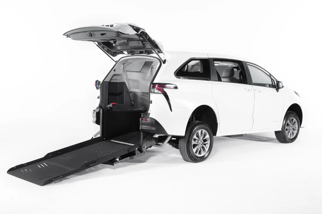 Rear ramp deployed